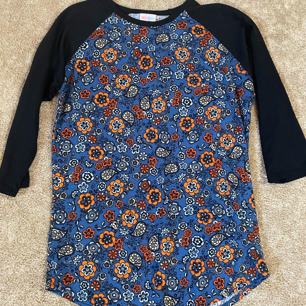 LuLaRoe 3/4 sleeve tshirt